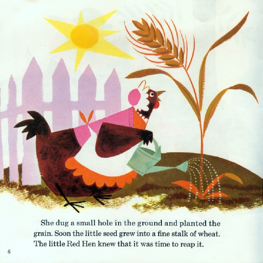 The Story of the Little Red Hen (08),绘本,绘本故事,绘本阅读,故事书,童书,图画书,课外阅读